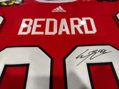 Connor Bedard Signed/Inscribed Rookie Jersey –5/10 Chicago Blackhawks-Fanatics