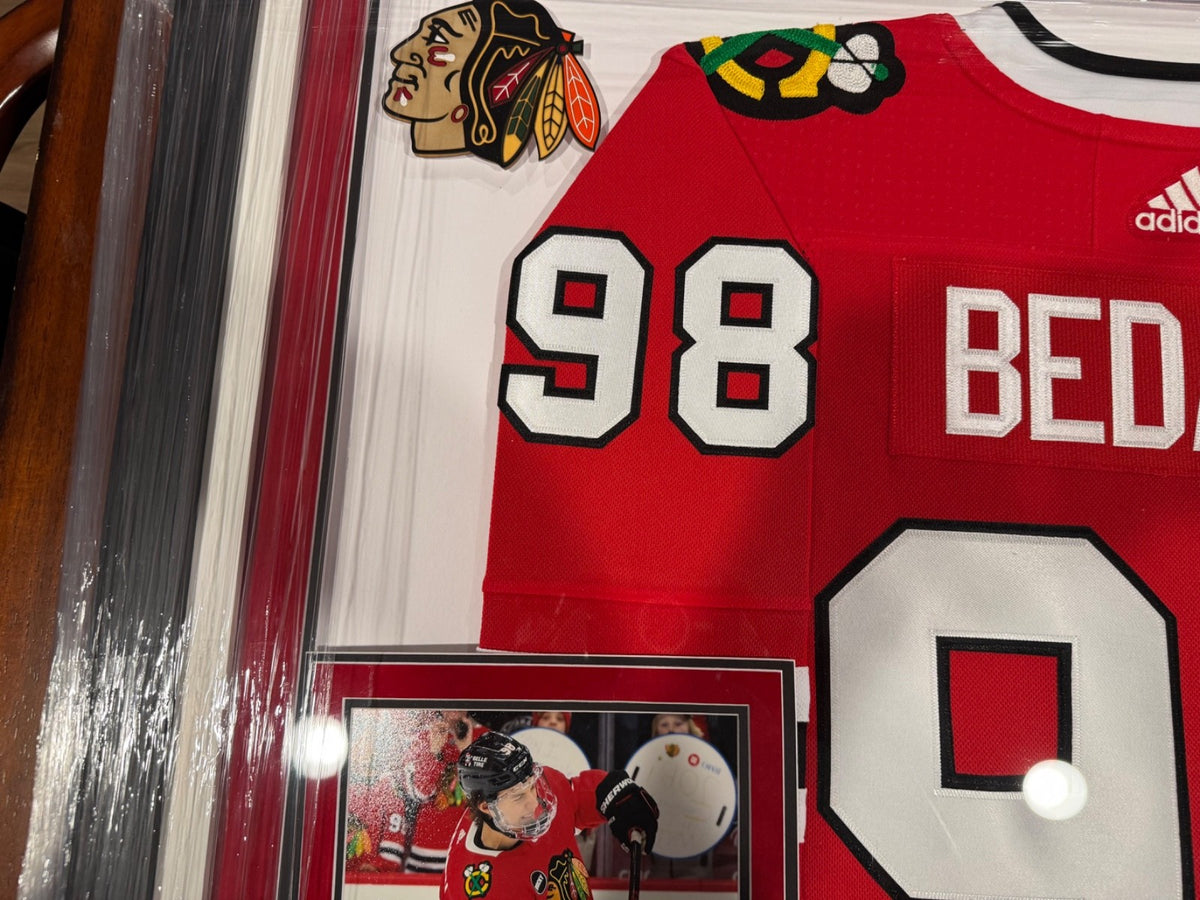 Connor Bedard Signed/Inscribed Rookie Jersey –5/10 Chicago Blackhawks-Fanatics