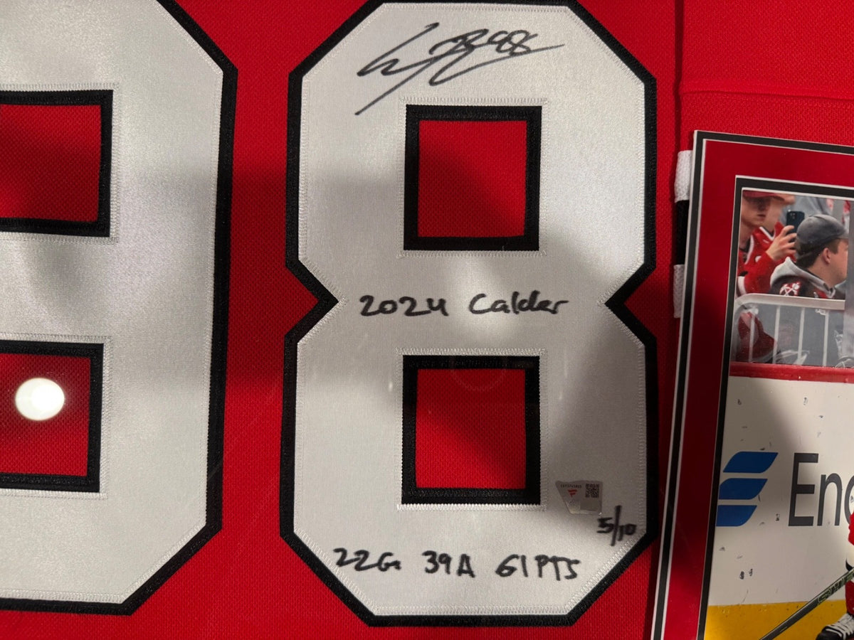 Connor Bedard Signed/Inscribed Rookie Jersey –5/10 Chicago Blackhawks-Fanatics