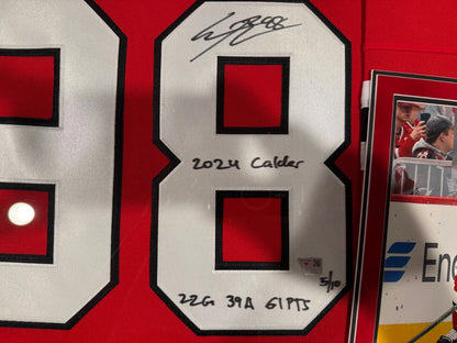 Connor Bedard Signed/Inscribed Rookie Jersey –5/10 Chicago Blackhawks-Fanatics