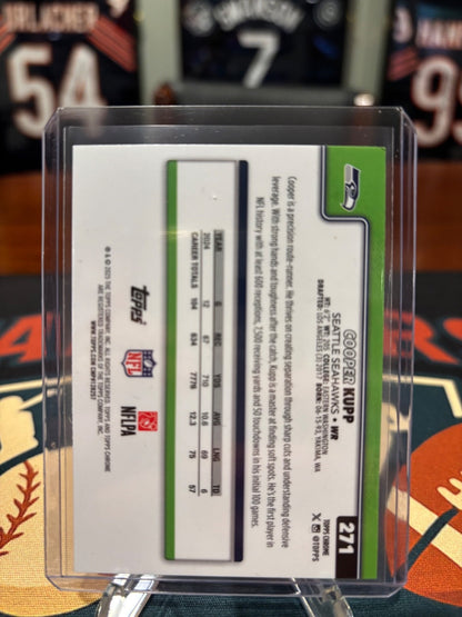 2025 Topps Chrome Cooper Cup Fanatics Exclusive Topps Logo