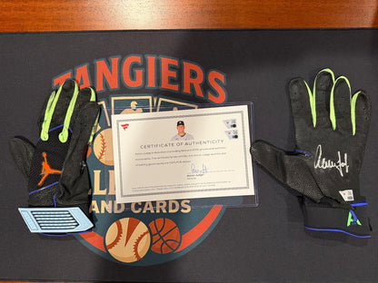 Aaron Judge 2025 MVP Season Game-Used & Dual Signed Batting Gloves (Fanatics)