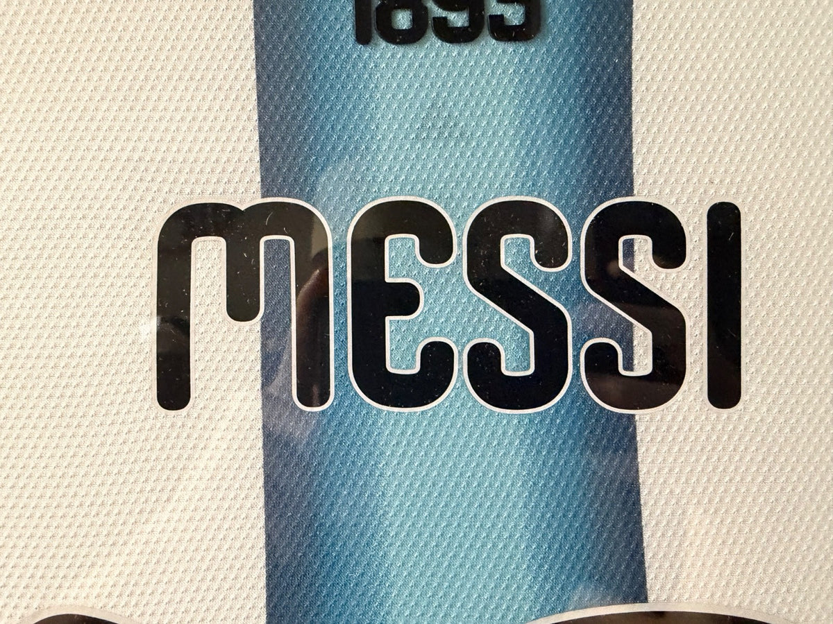 Lionel Messi Signed Argentina 2026 FIFA World Cup™ Official Home Jersey Framed |
