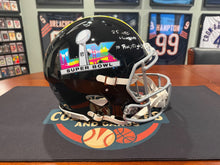 Jaxon Smith-Njigba Signed Full Size Authentic Super Bowl Inscribed Helmet
