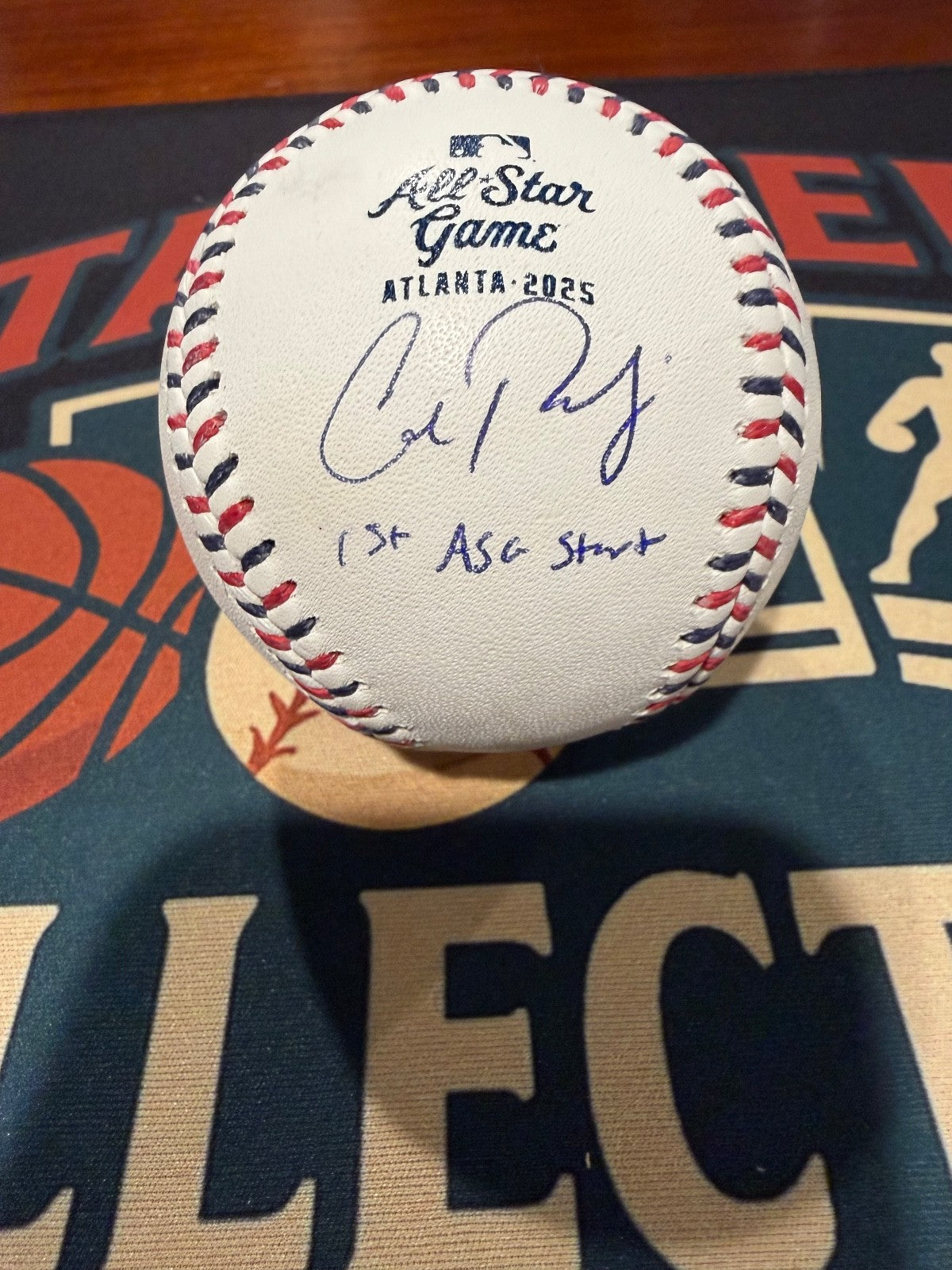 Cal Raleigh Signed 2025 All-Star Game Baseball “1st ASG Start” /25 Fanatics