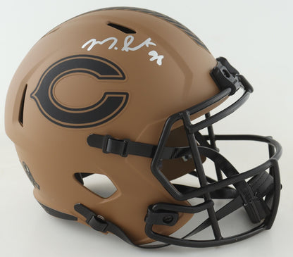 Montez Sweat Full Size STS Replica Helmet Beckett Authenticated Chicago Bears