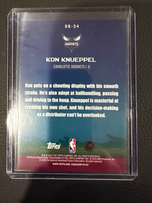 2025-26 Topps Basketball #8B-34 Kon Knueppel 8-BIT BALLERS Foil SP (RC) Rookie