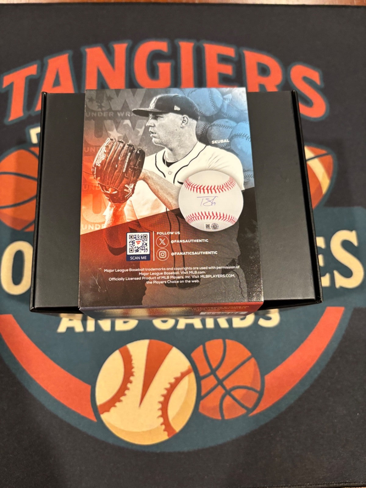 Spencer Torkelson Fanatics Under Wraps Singed Ball w/ COA