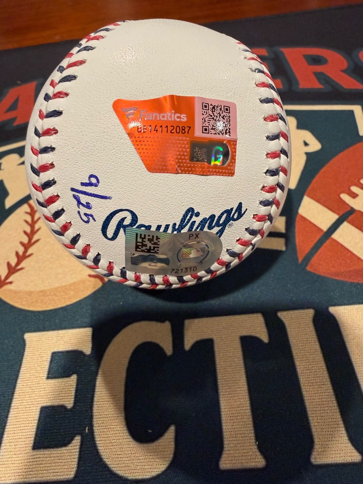 Cal Raleigh Signed 2025 All-Star Game Baseball “1st ASG Start” /25 Fanatics