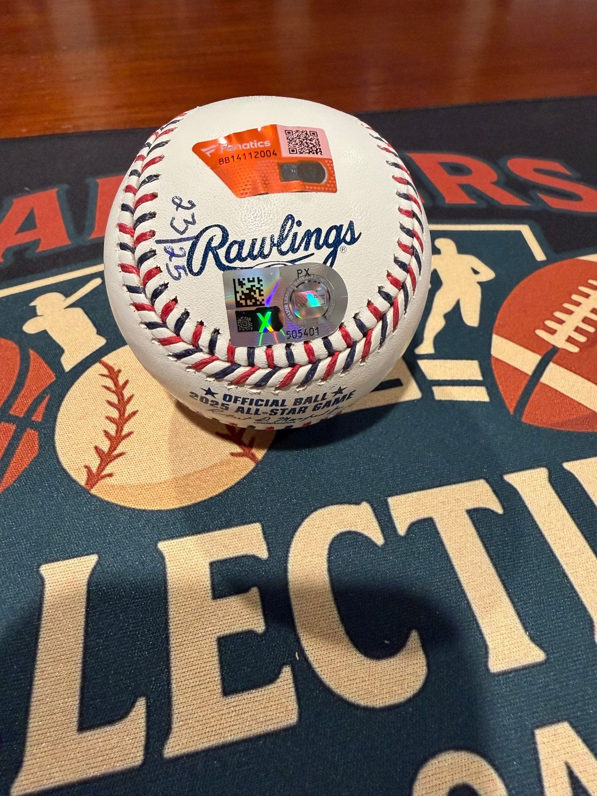 Francisco Lindor Signed 2025 All-Star Game Baseball “1st ASG Start” /25 Fanatics