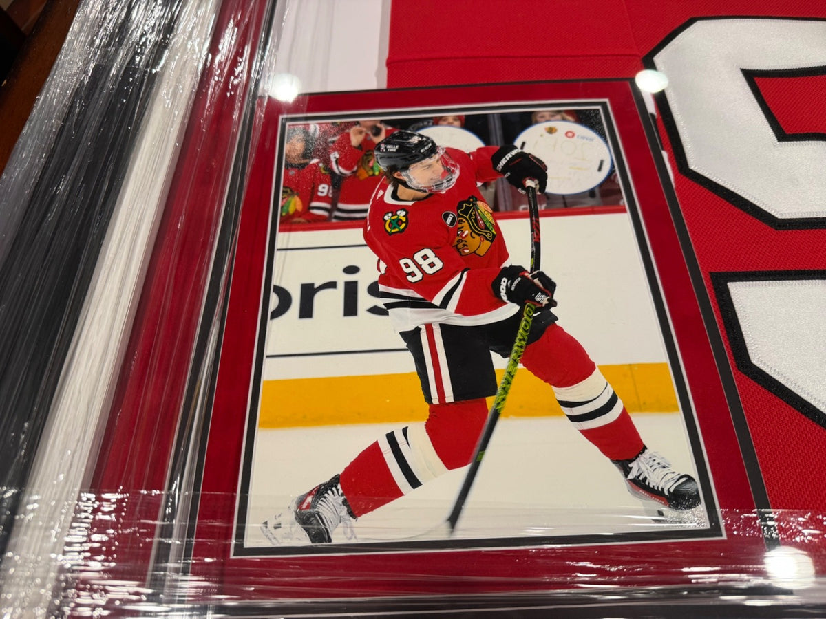 Connor Bedard Signed/Inscribed Rookie Jersey –5/10 Chicago Blackhawks-Fanatics