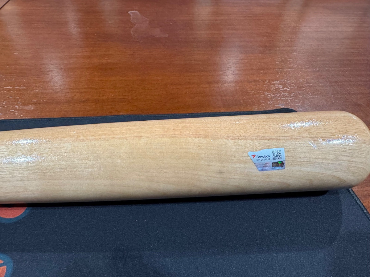 Roman Anthony Signed & Inscribed Bat – “MLB Debut 6/9/25” – Fanatics Authentic