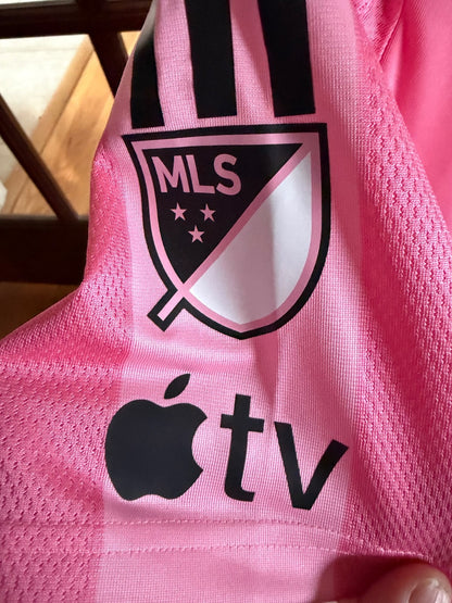 Lionel Messi Signed Inter Miami 2025 Pink Home Jersey Shirt 10 MLS ICONS COA