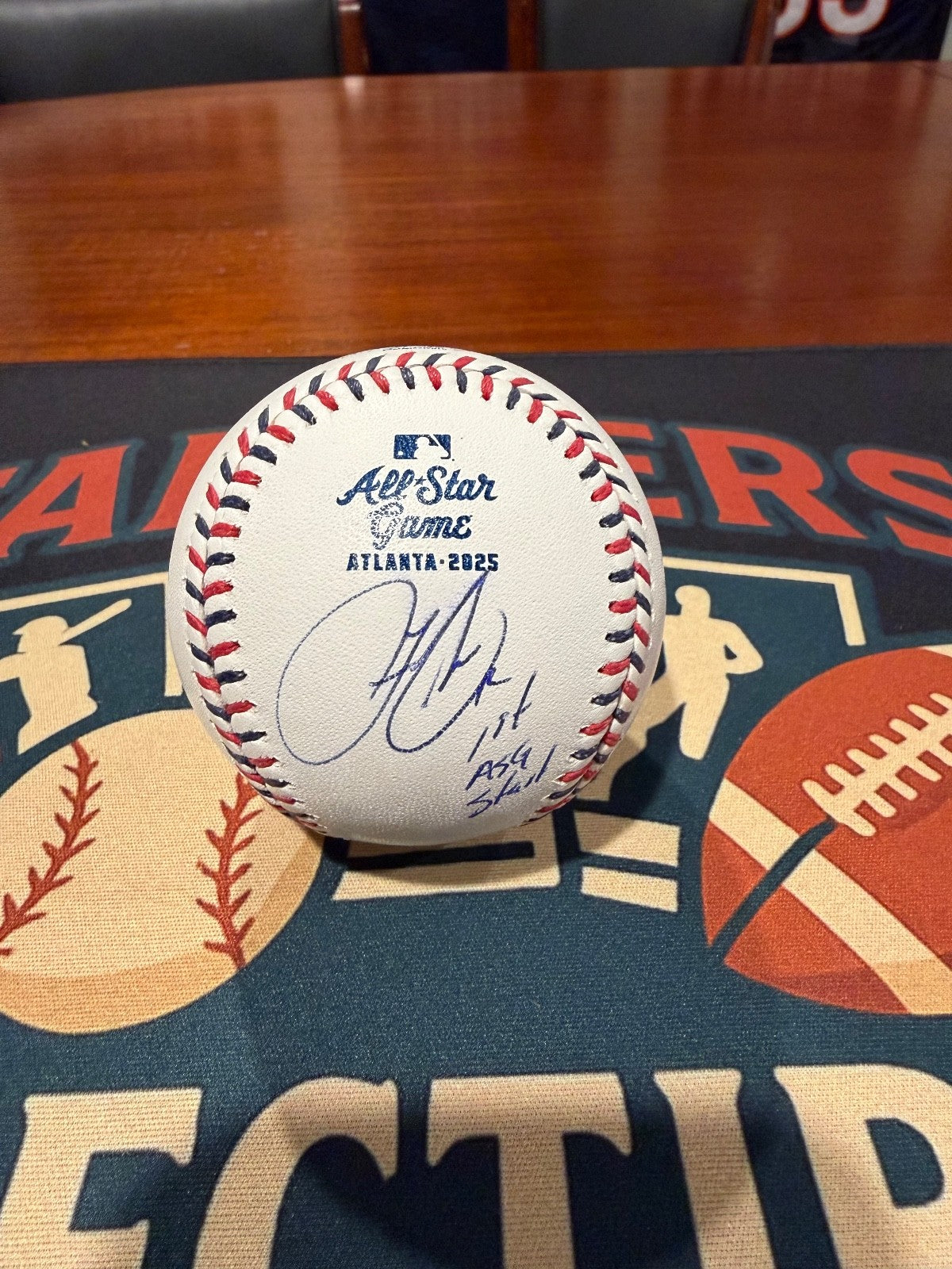 Francisco Lindor Signed 2025 All-Star Game Baseball “1st ASG Start” /25 Fanatics