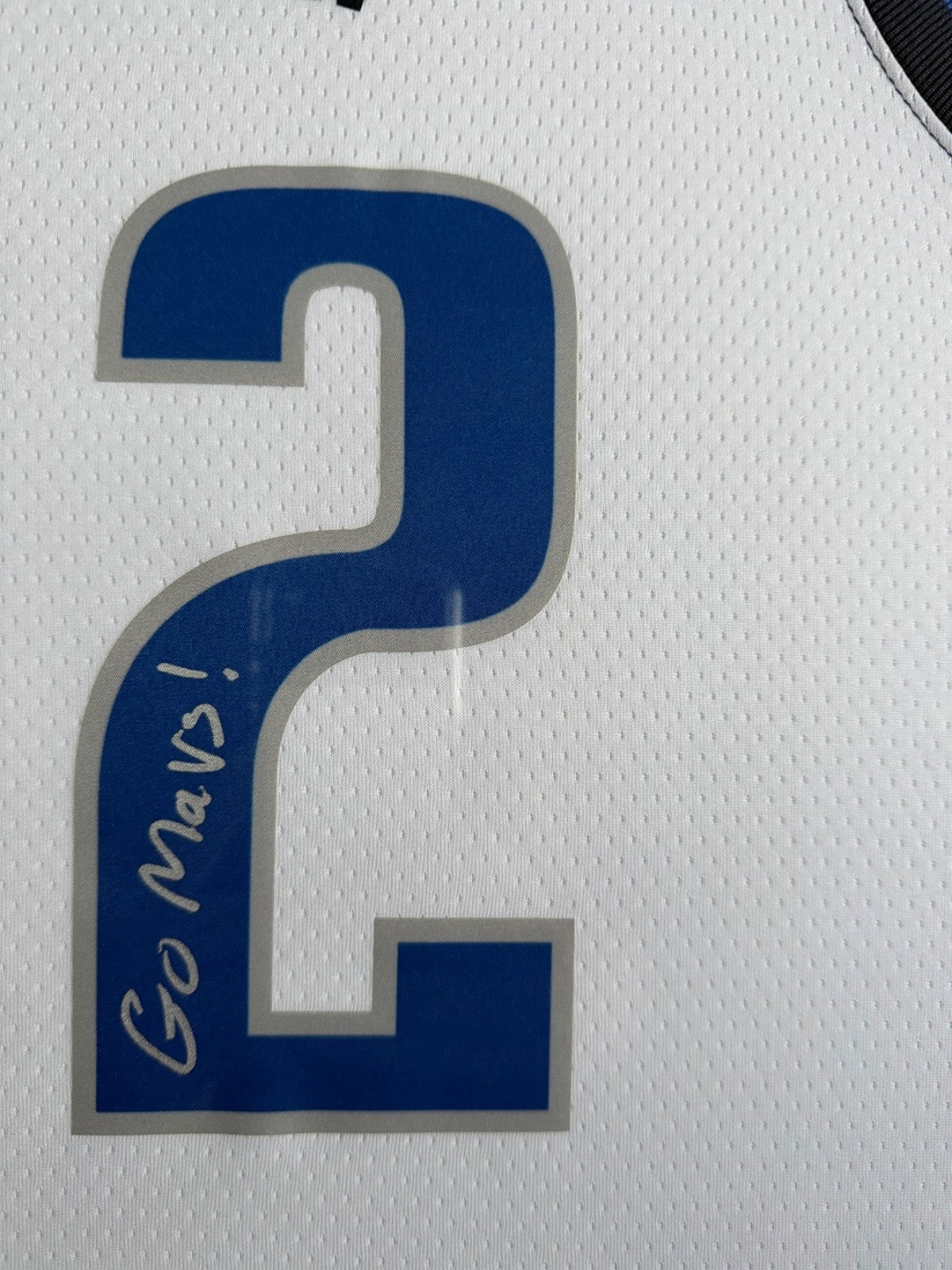 Cooper Flagg Signed & Dual-Inscribed Blue Dallas Mavericks Authentic Home Jersey