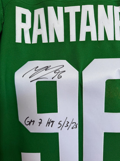 Mikko Rantanen Signed Jersey /25 – “GM 7 HT 5/3/23” Inscribed – Fanatics Auth