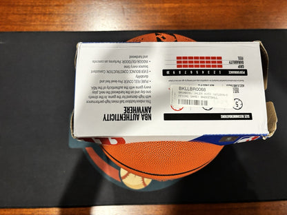 Jalen Brunson Signed Basketball New York Knicks Autograph