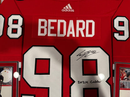 Connor Bedard Signed/Inscribed Rookie Jersey –5/10 Chicago Blackhawks-Fanatics