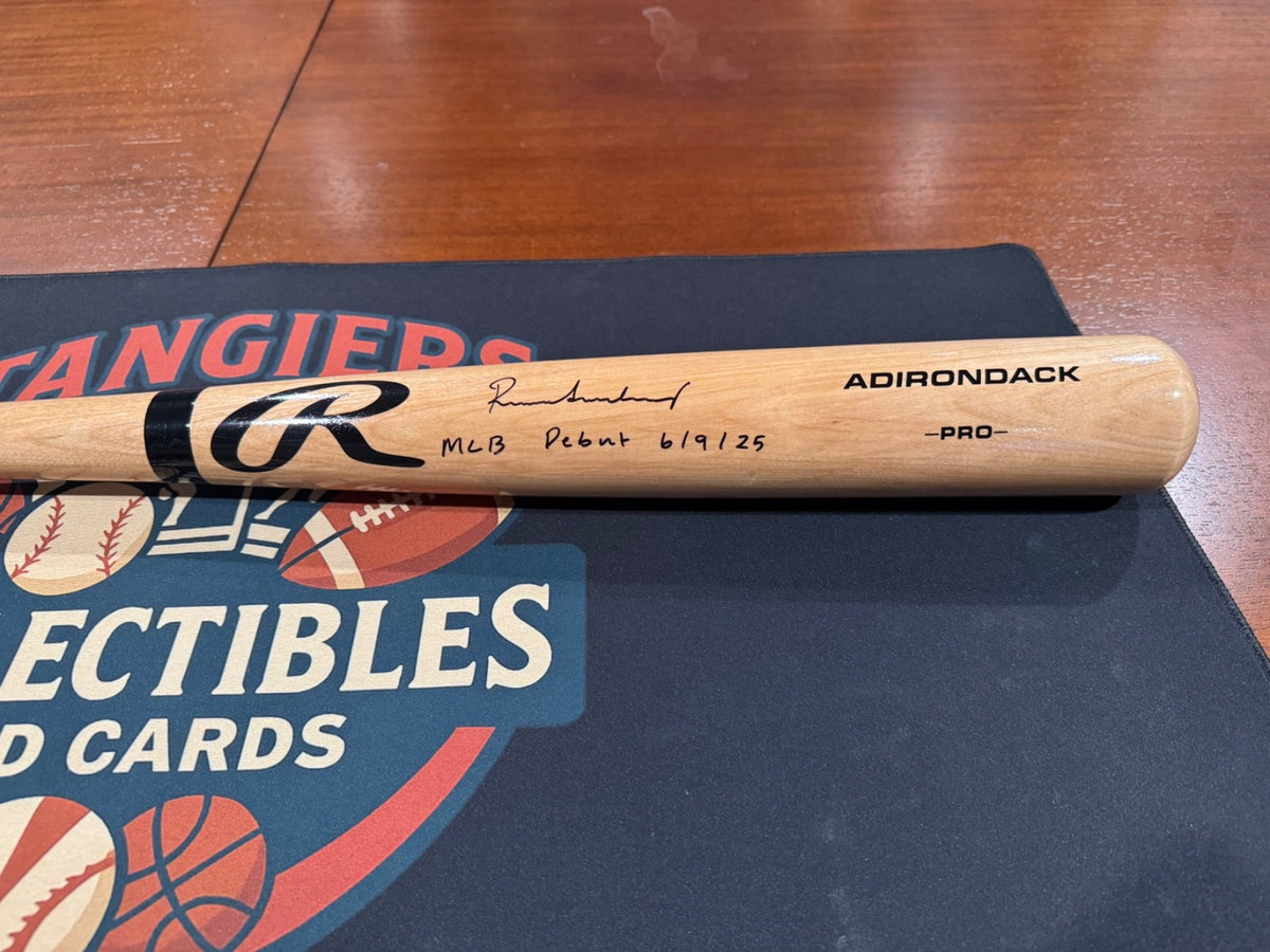 Roman Anthony Signed & Inscribed Bat – “MLB Debut 6/9/25” – Fanatics Authentic