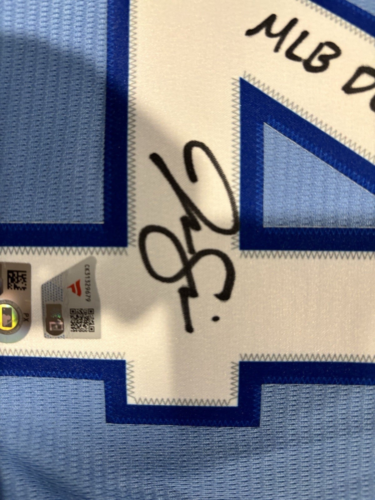 Jac Caglianone Kansas City Royals Signed Baseball Jersey Inscribed MLB Debut