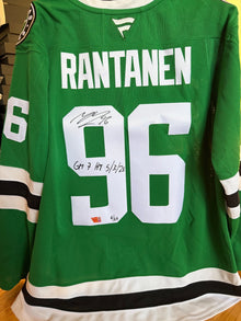 Mikko Rantanen Signed Jersey /25 – “GM 7 HT 5/3/23” Inscribed – Fanatics Auth