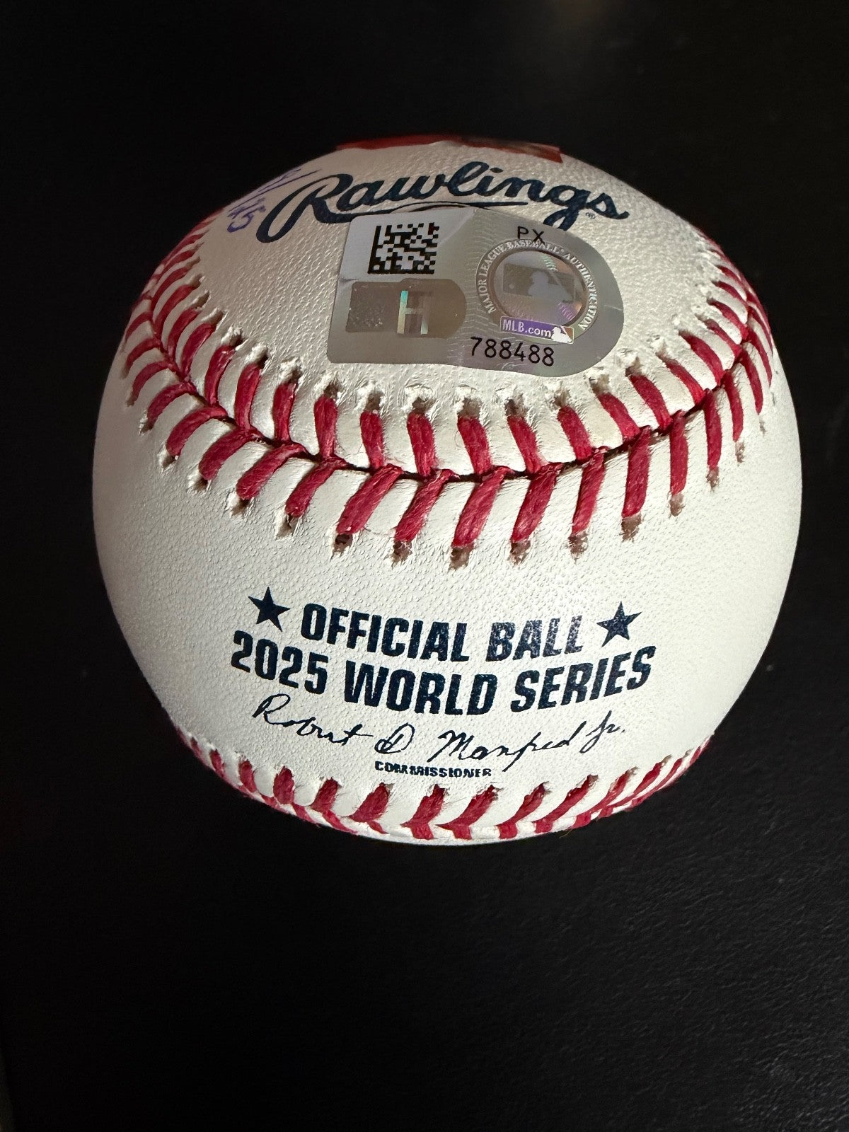 Trey Yesavage Signed 2025 World Series Ball /25 – 12 K’s Rookie WS Record