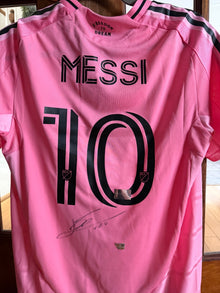 Lionel Messi Signed Inter Miami 2025 Pink Home Jersey Shirt 10 MLS ICONS COA