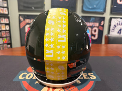 Jaxon Smith-Njigba Signed Full Size Authentic Super Bowl Inscribed Helmet