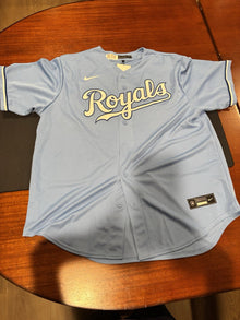 Jac Caglianone Kansas City Royals Signed Baseball Jersey Inscribed MLB Debut