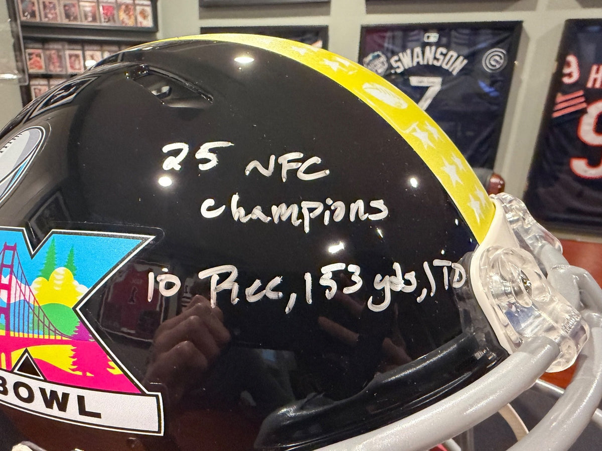 Jaxon Smith-Njigba Signed Full Size Authentic Super Bowl Inscribed Helmet