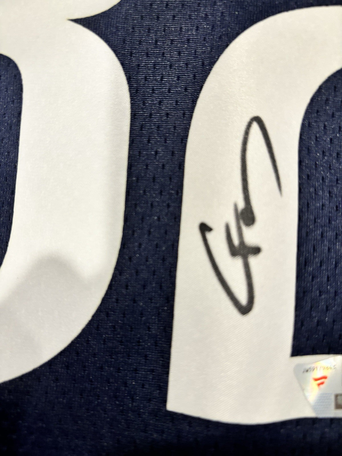 cooper flagg signed jersey Fanatics Inscribed “#1 Pick” Navy