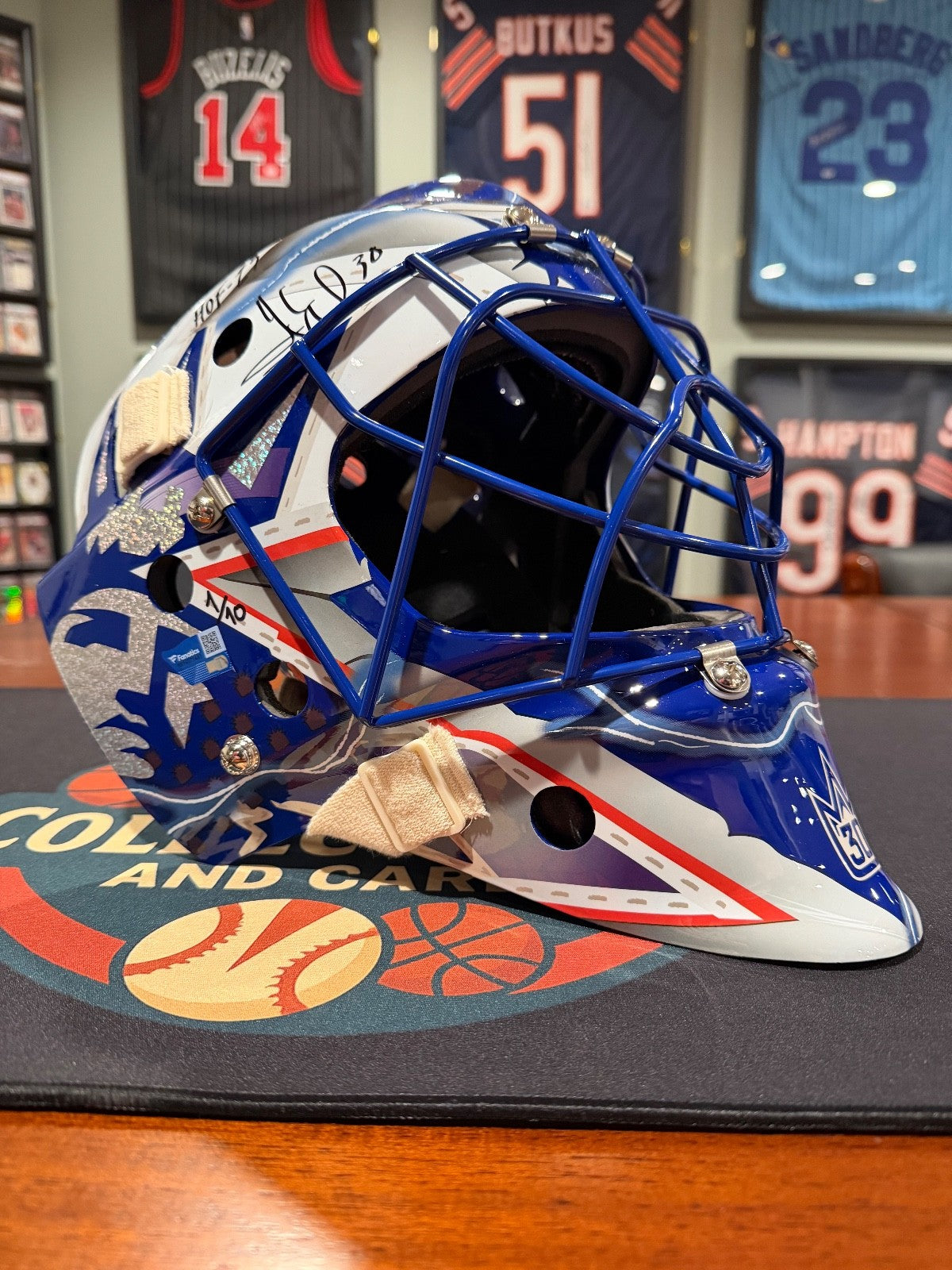 Henrik Lundqvist Signed & Multi-Inscribed LE 1/10 Replica Mask – Fanatics Auth