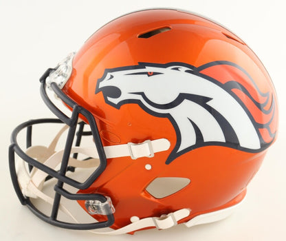 John Elway Signed Broncos Full-Size Authentic On-Field Speed Helmet - Fanatics