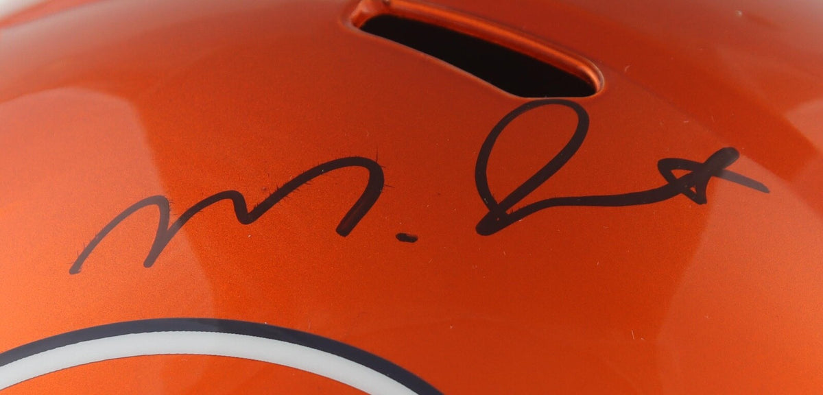 Montez Sweat Signed Bears Full-Size Flash Alternate Speed Replica Helmet (BAS)