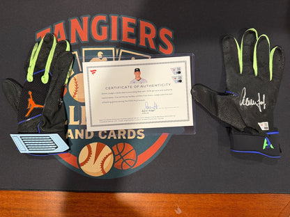 Aaron Judge 2025 MVP Season Game-Used & Dual Signed Batting Gloves (Fanatics)