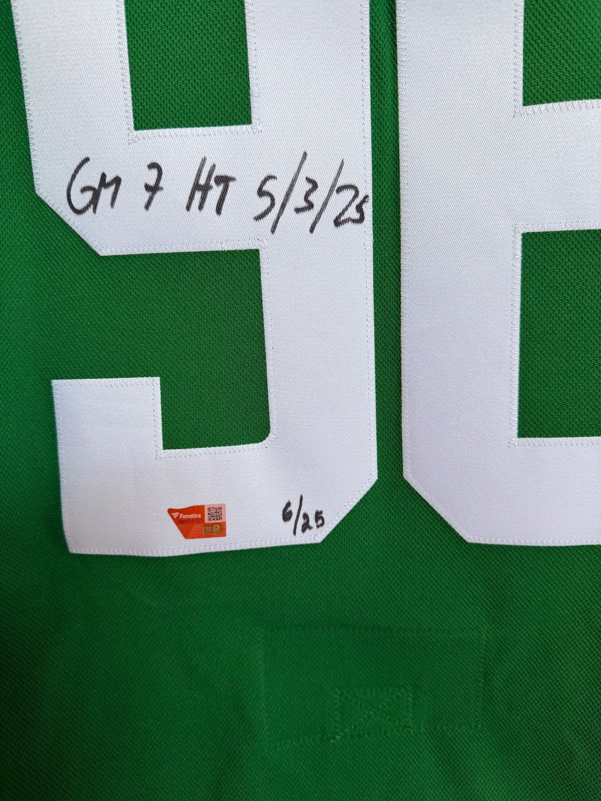Mikko Rantanen Signed Jersey /25 – “GM 7 HT 5/3/23” Inscribed – Fanatics Auth