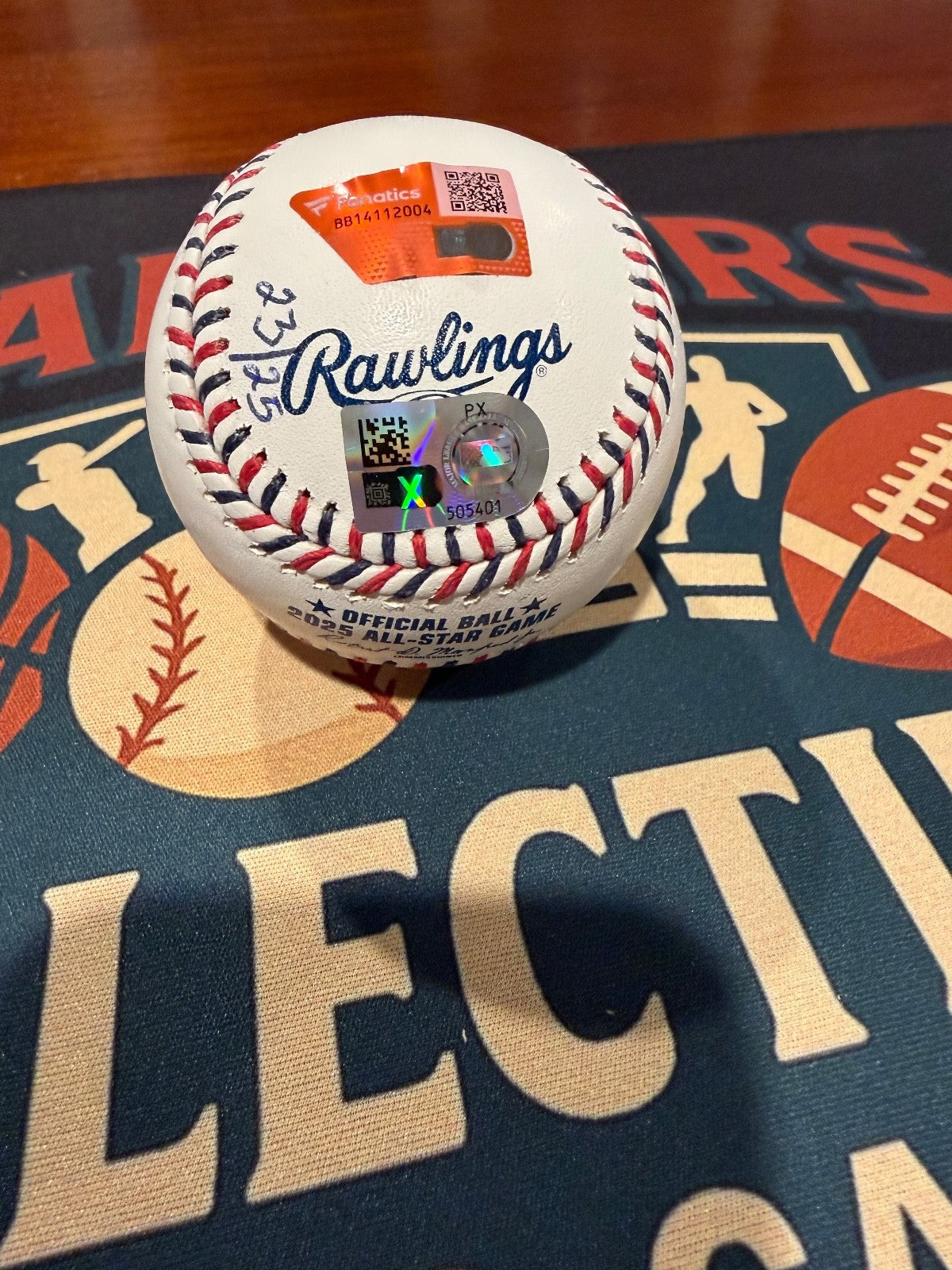 Francisco Lindor Signed 2025 All-Star Game Baseball “1st ASG Start” /25 Fanatics