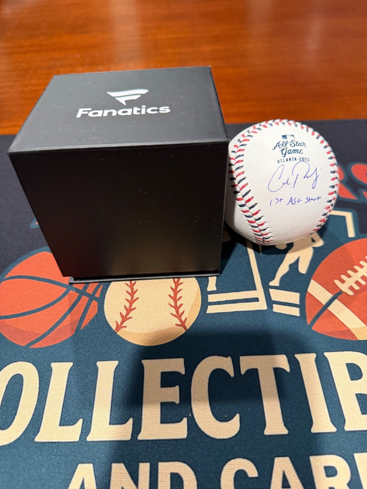 Cal Raleigh Signed 2025 All-Star Game Baseball “1st ASG Start” /25 Fanatics