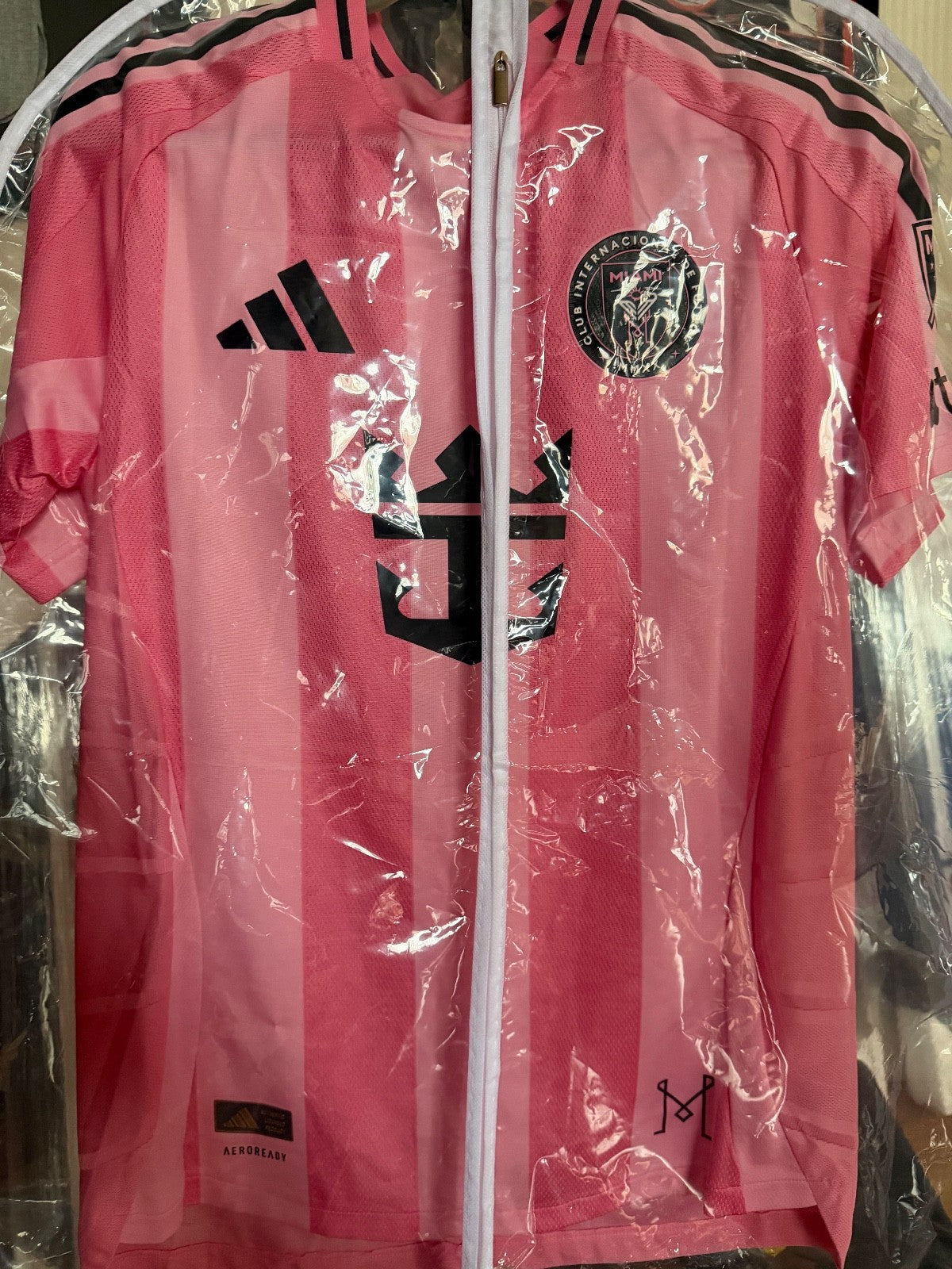 Lionel Messi Signed Inter Miami 2025 Pink Home Jersey Shirt 10 MLS ICONS COA