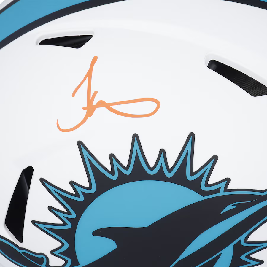 Tyreek Hill Miami Dolphins Signed  Lunar Eclipse Alternate  Auth Helmet Fanatics