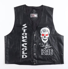 Stone Cold Steve Austin Signed WWF Skull Vest Beckett Authentic