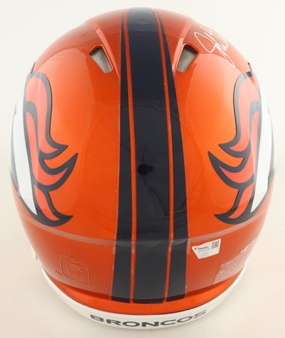 John Elway Signed Broncos Full-Size Authentic On-Field Speed Helmet - Fanatics
