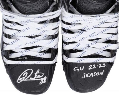Patrick Kane Signed / Game Worn! 2022-23 Skates w/ Blades Fanatics COA