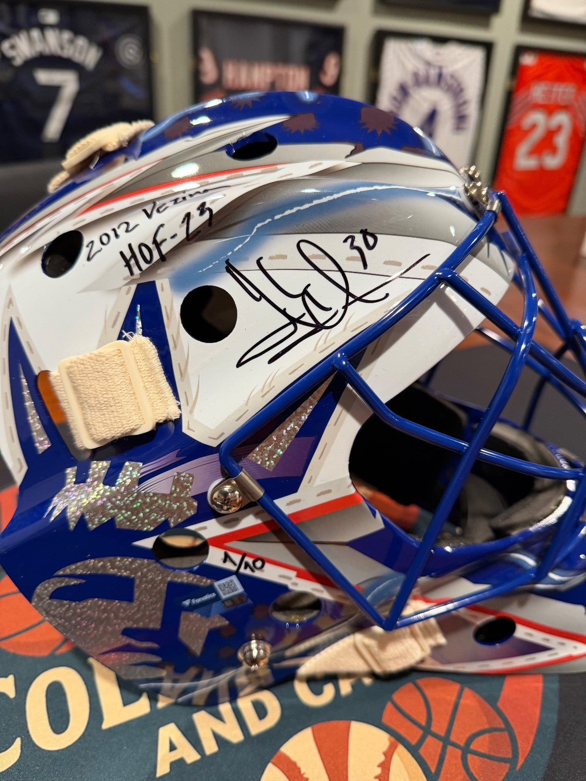 Henrik Lundqvist Signed & Multi-Inscribed LE 1/10 Replica Mask – Fanatics Auth