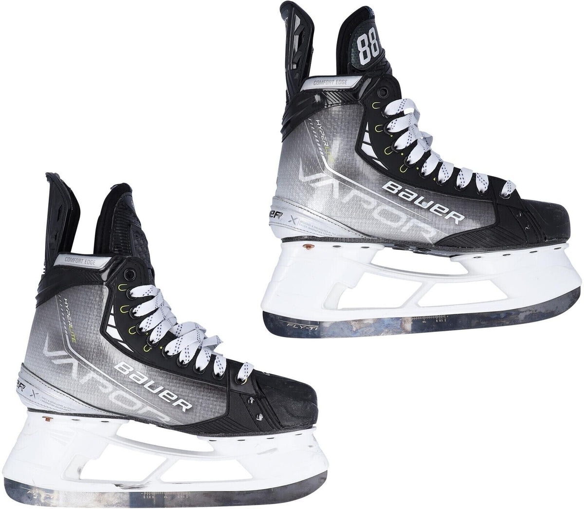 Patrick Kane Signed / Game Worn! 2022-23 Skates w/ Blades Fanatics COA